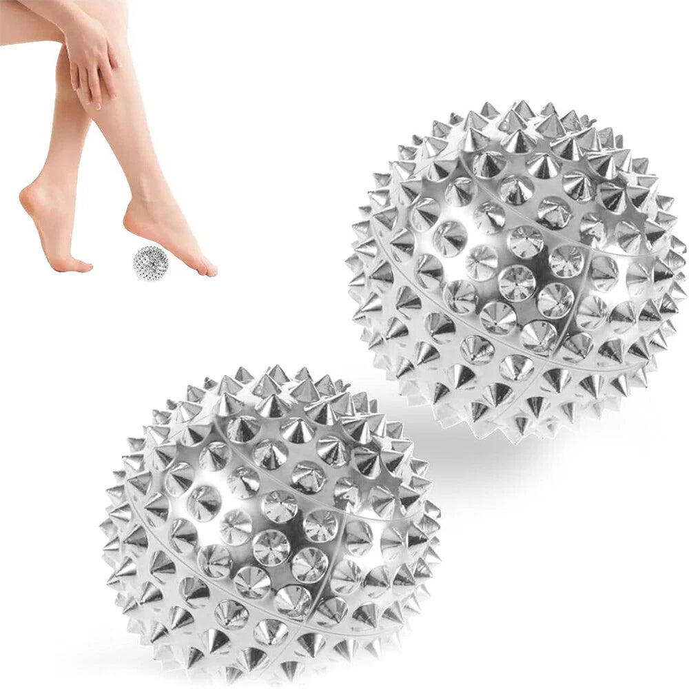 2pcs Acupressure Skill Balls for Back, Legs, Feet, Hands