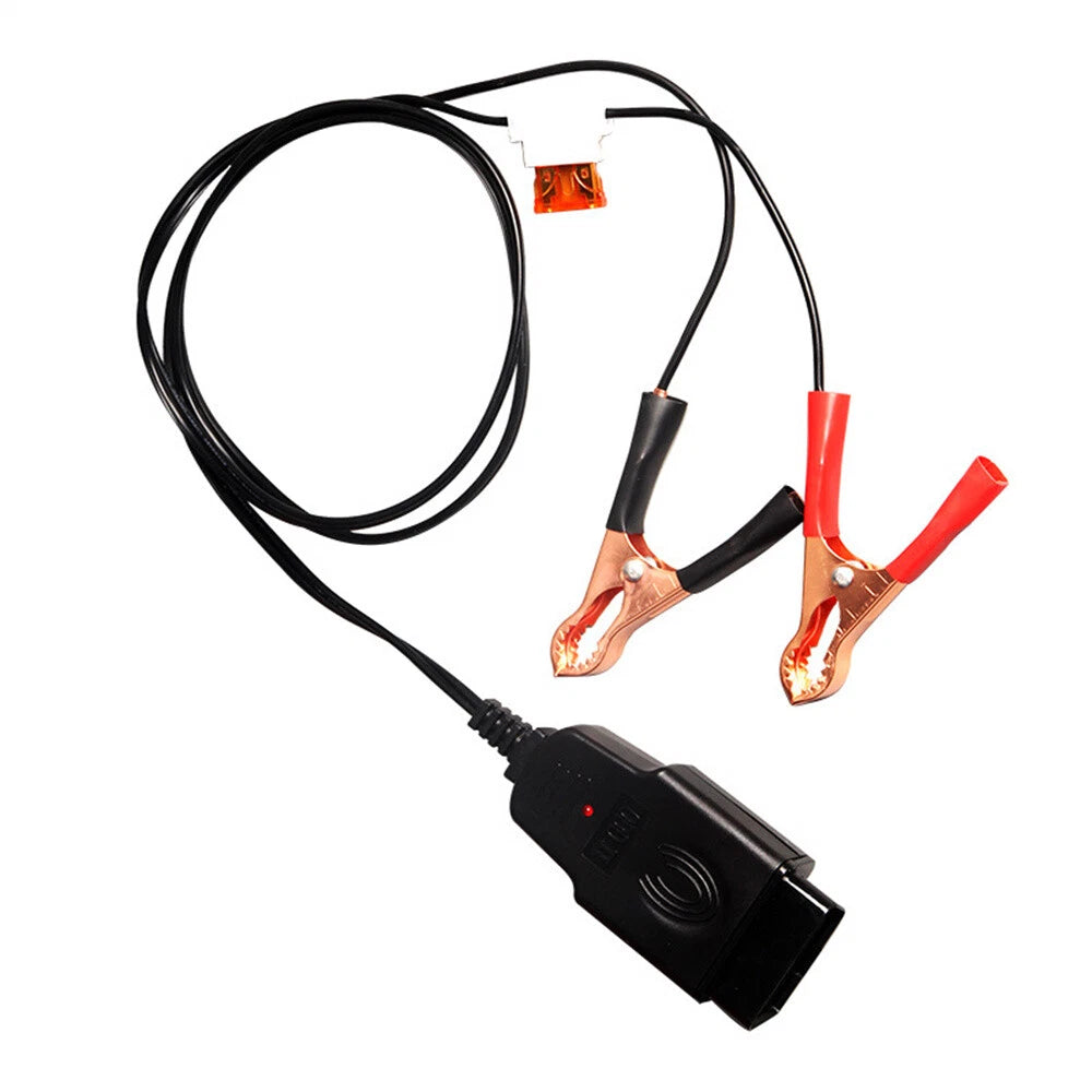Extended Cable Clip OBD2 Battery Replacement Tool for Car Computer ECU