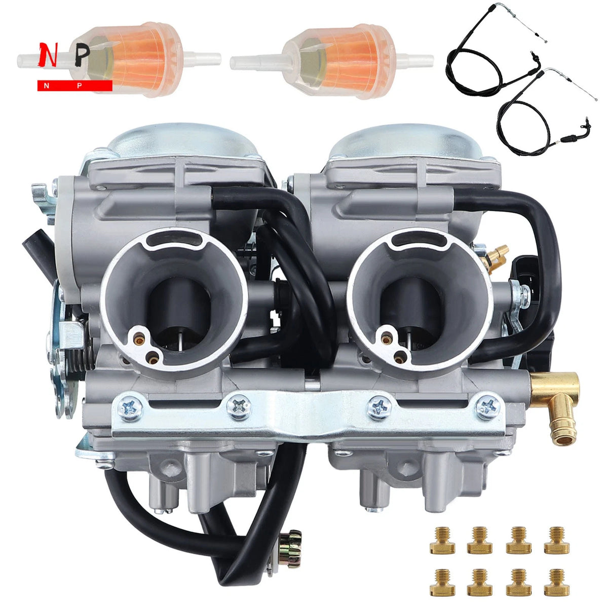Carburetor & Throttle Cable for Yamaha VStar 650 Classic Custom Silverado (1999–2008)