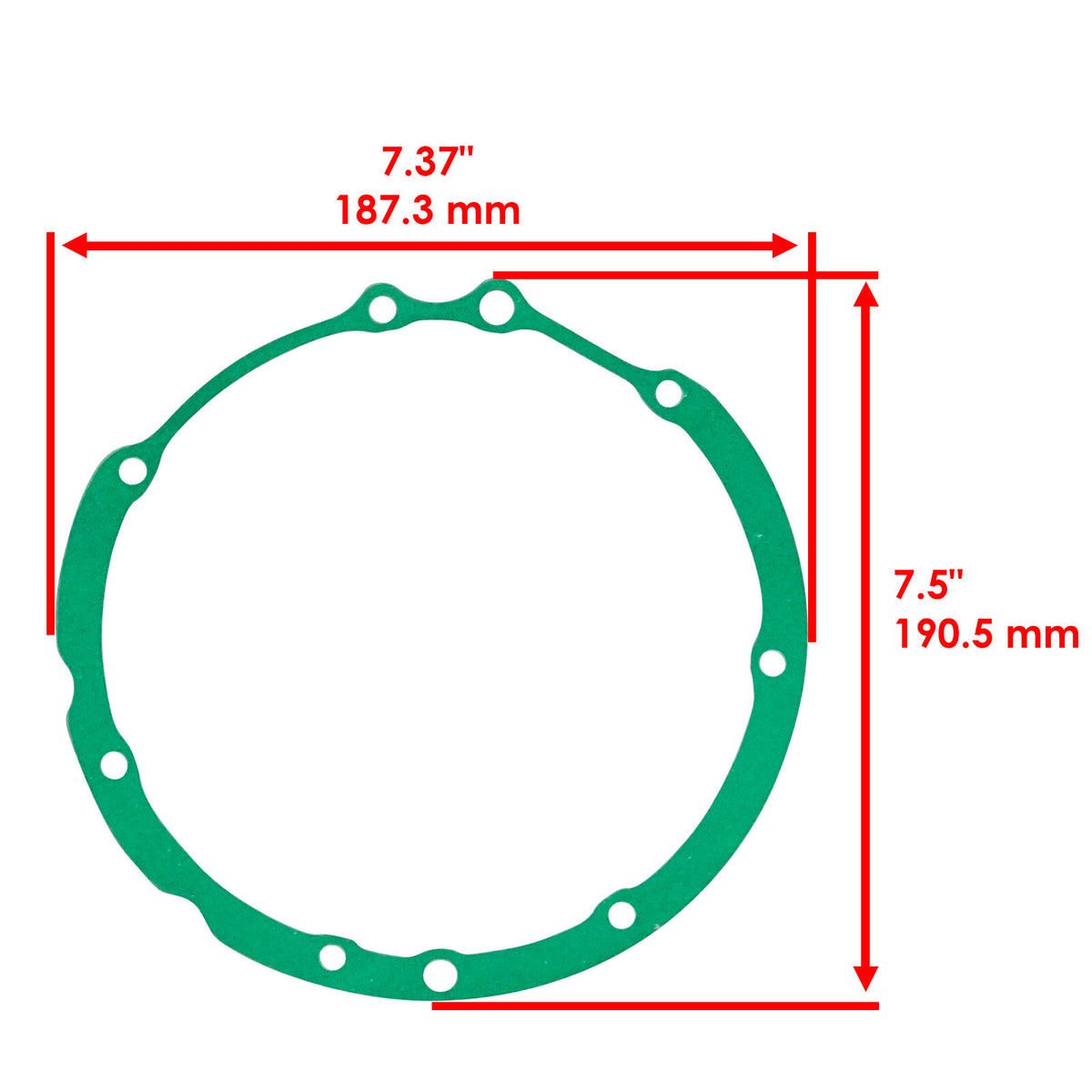 Clutch Cover Gasket Replacement for Honda VT1100C VT1100D Shadow (1995–2007)