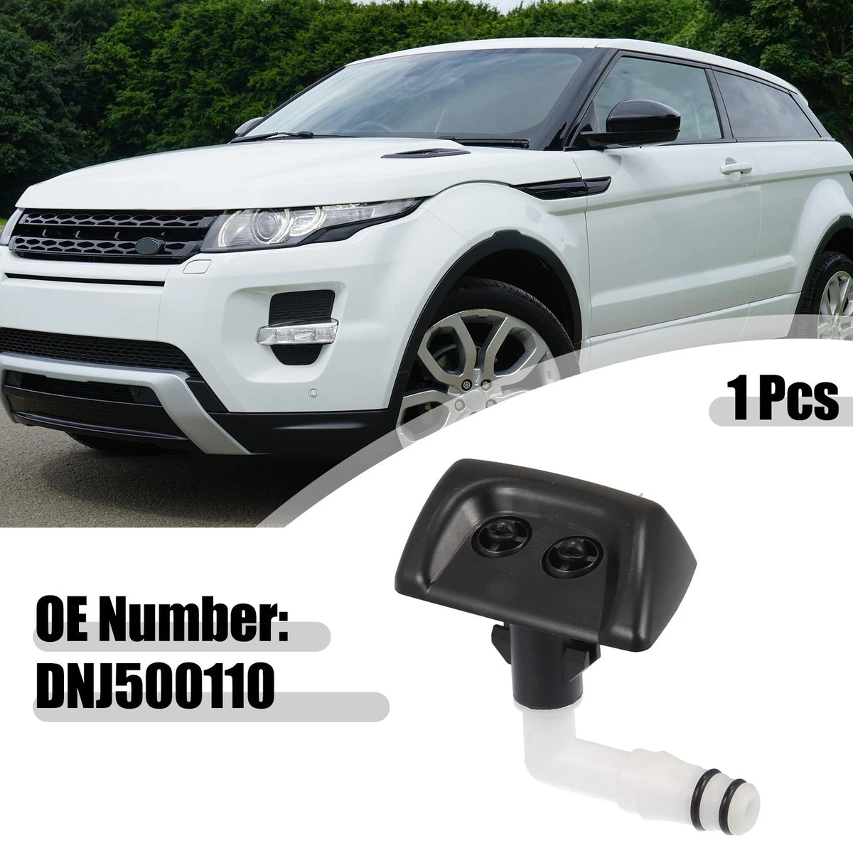 Front Right Headlight Washer Nozzle Jet DNJ500110 for Land Rover Range Rover (2002–2012)