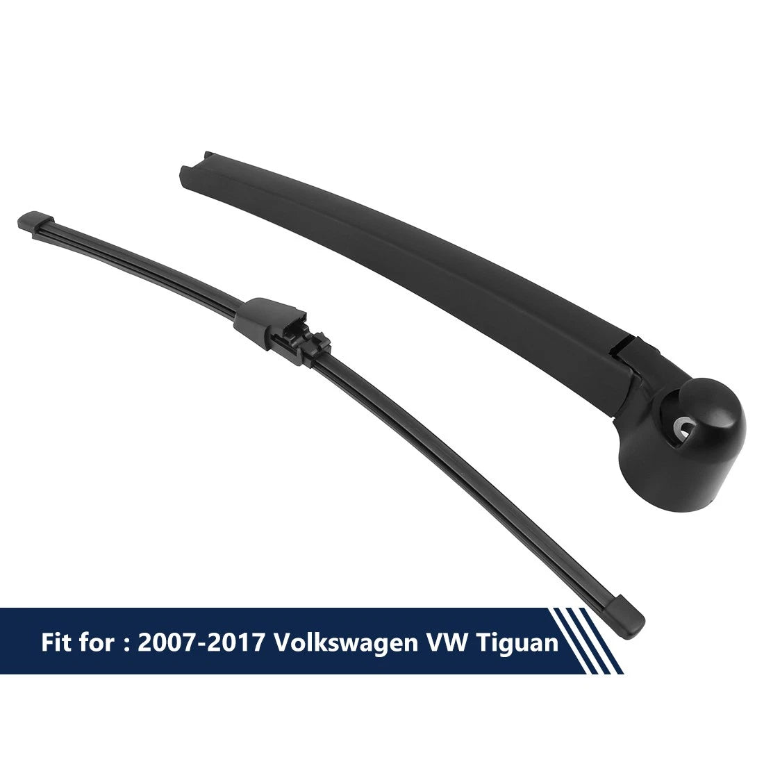 Rear Windshield Wiper Blade Arm Set for Volkswagen Tiguan (2007–2017)