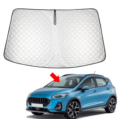 Folding Windshield Sun Shade for Ford Fiesta (2017–2023)