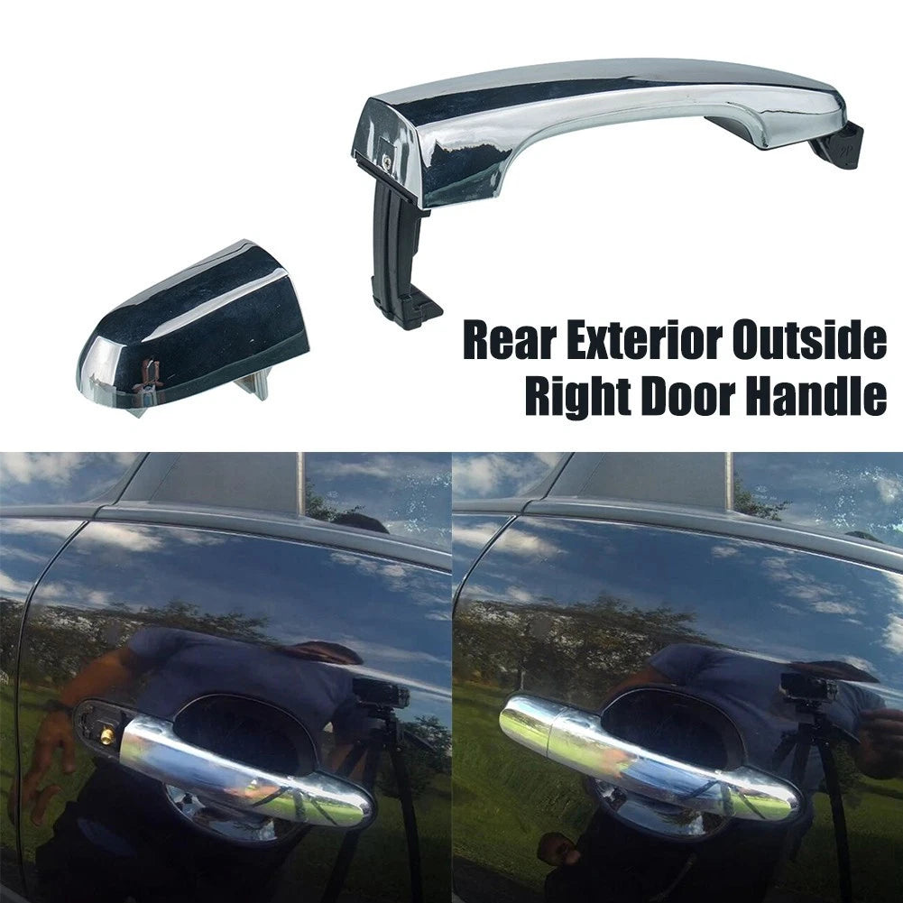 Chrome Exterior Door Handle for