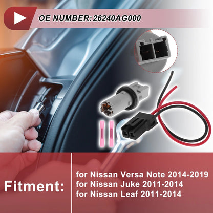 Turn Signal Light Socket Wiring for Nissan Versa Note (2014–2019) No.26240AG000