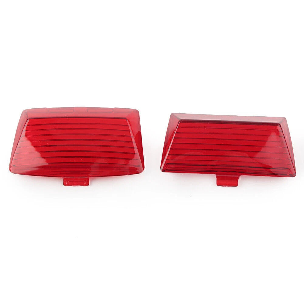 Fender Tips for Harley Touring Ultra Classic (1 Pair) Red Lens