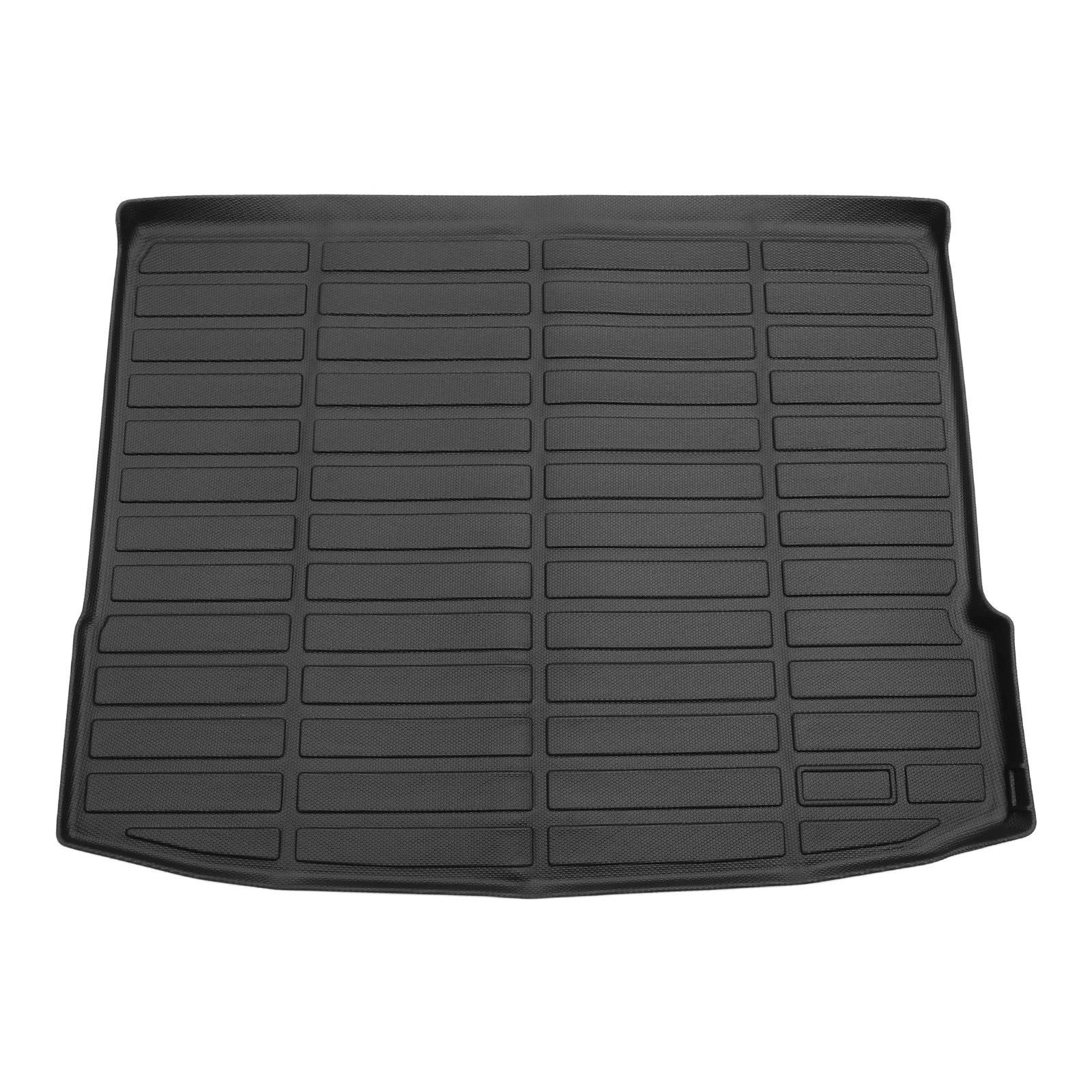 Cargo Liner Rear Trunk Mat for Hyundai Kona (2024–2025) TPE Long Grid Pattern