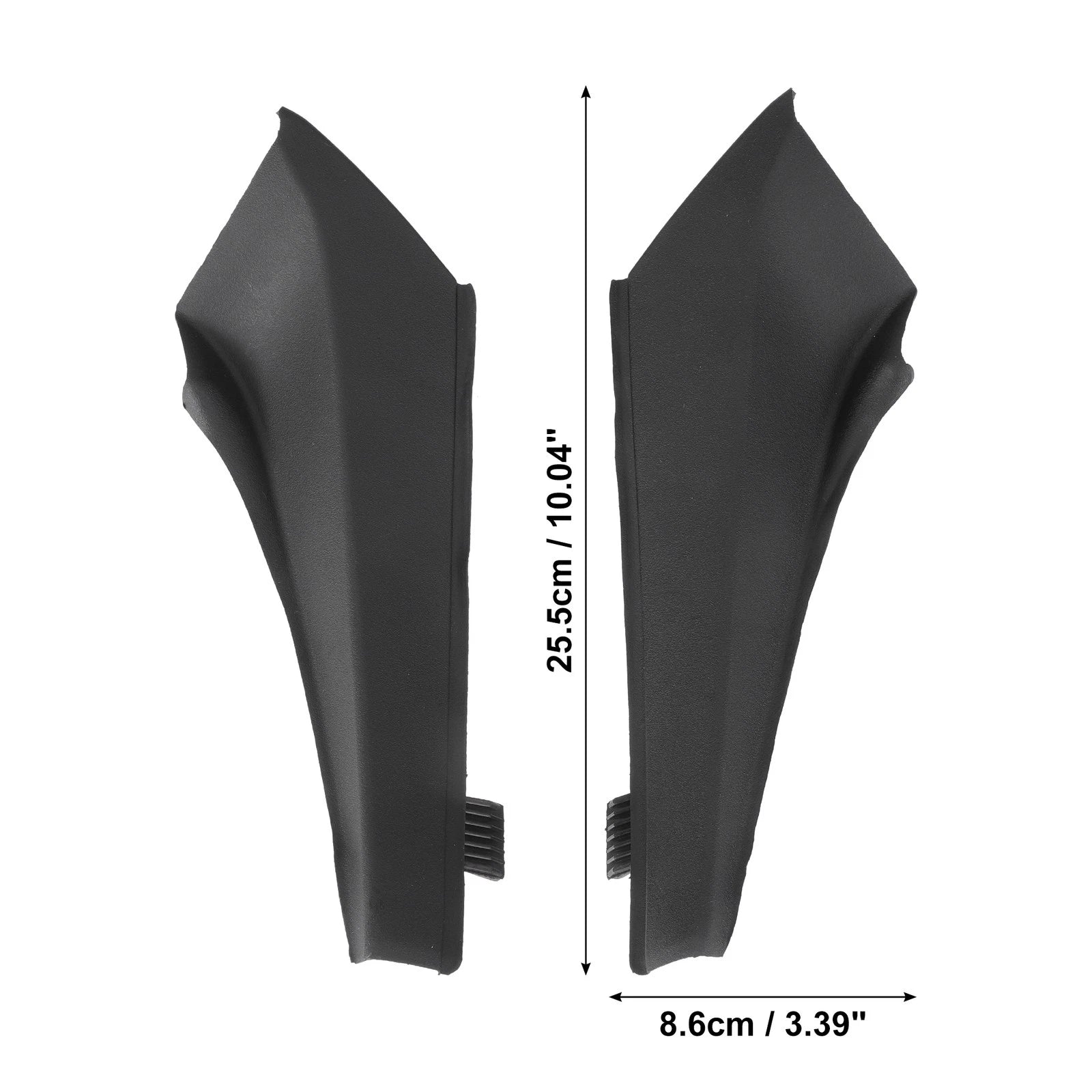 Cowl Extension Trim Cover Front Pair for Toyota RAV4 (2013–2019)