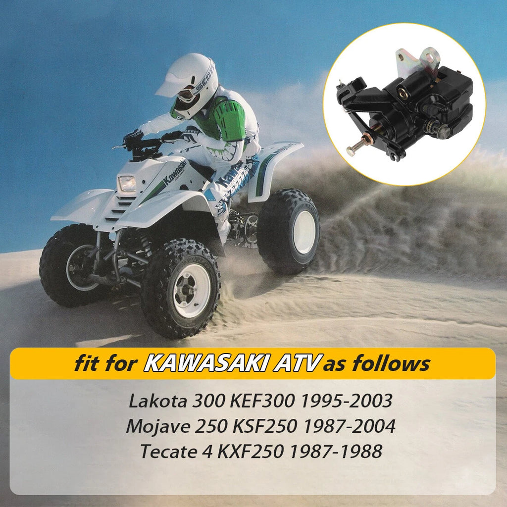 Rear Brake Caliper & Pads for Kawasaki Mojave 250 KSF250A (1987–2004) 43041-1575