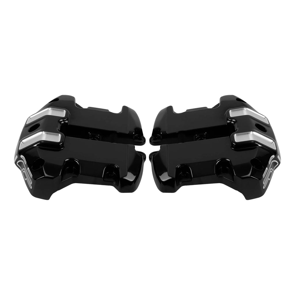 Upper Rocker Box Covers for Harley Road King, Glide, Softail (2017–2023)