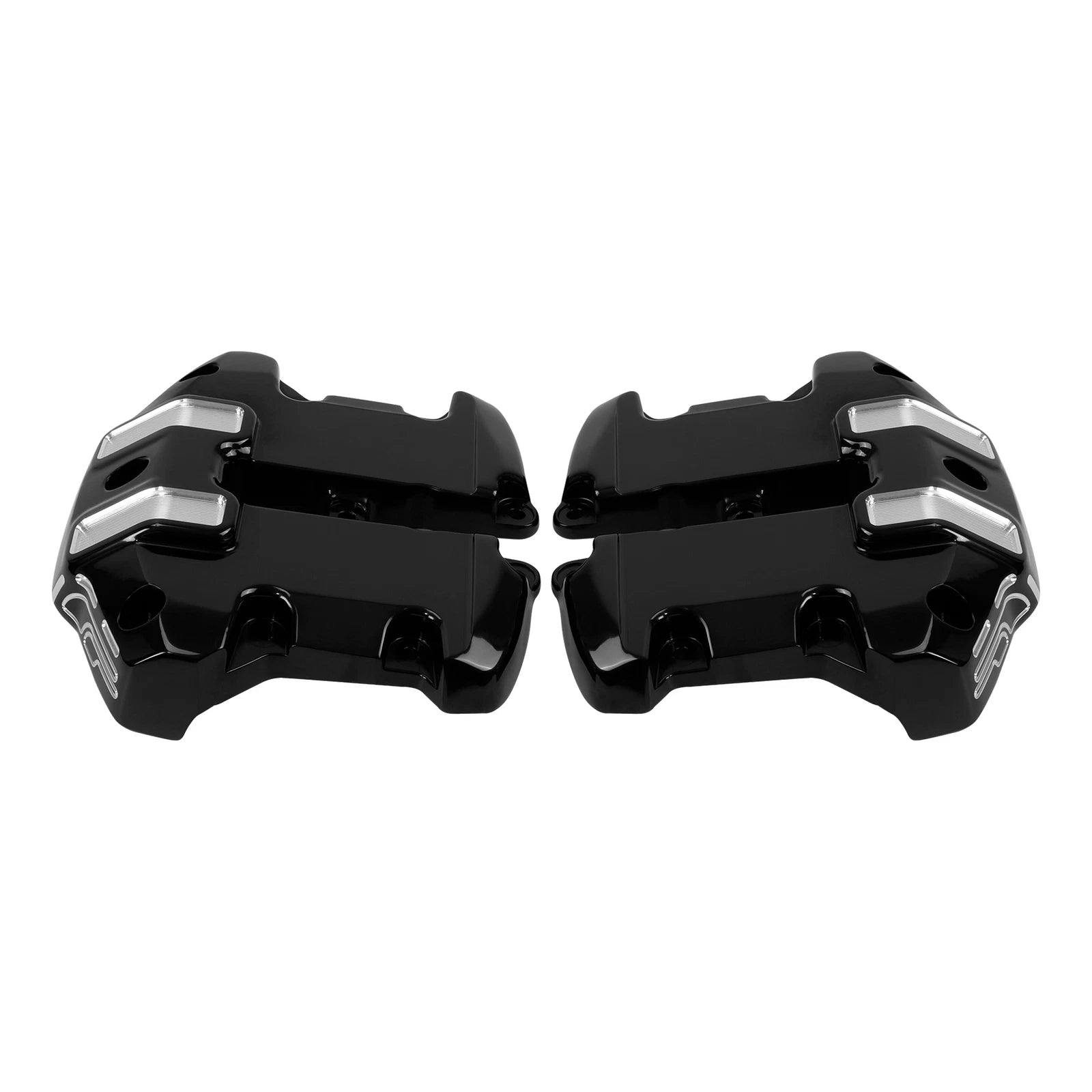 Upper Rocker Box Covers for Harley Road King, Glide, Softail (2017–2023)