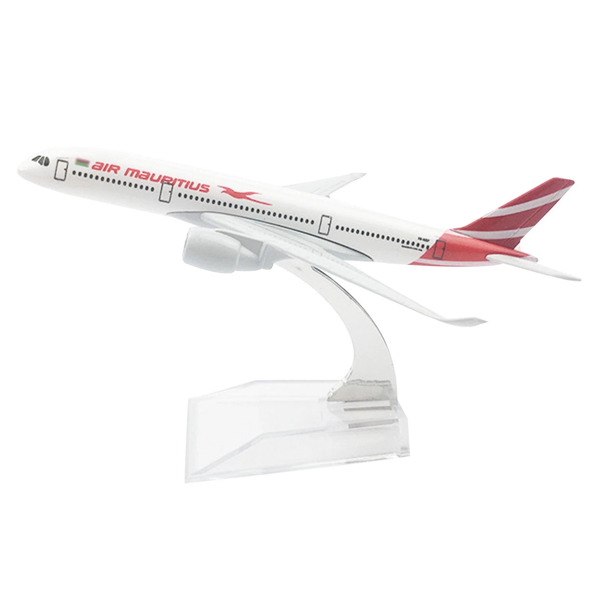 A350 Air Mauritius Model Airplane 1:400 Alloy Simulation Gift/Deco