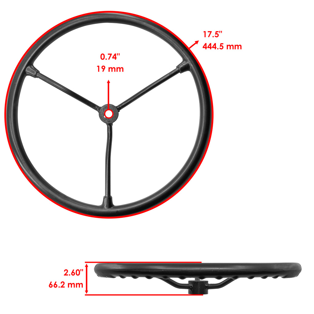 Steering Wheel Replacement for Massey Ferguson (1800–1850)