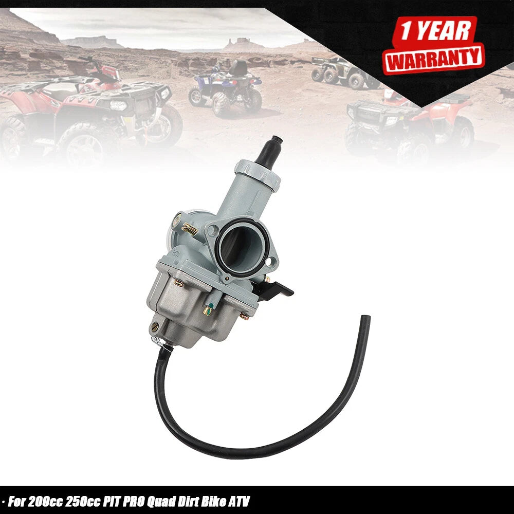 PZ 30mm Carburetor for 200cc 250cc Pit Pro Quad Dirt Bike ATV (2000–2023)
