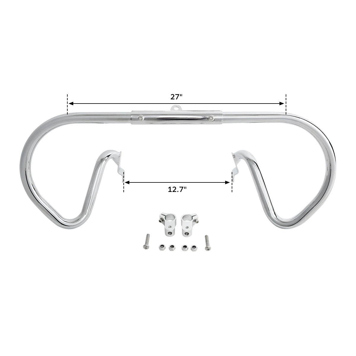 Chrome Engine Guards for Harley Davidson V Rod VRSCA (2002–2006)