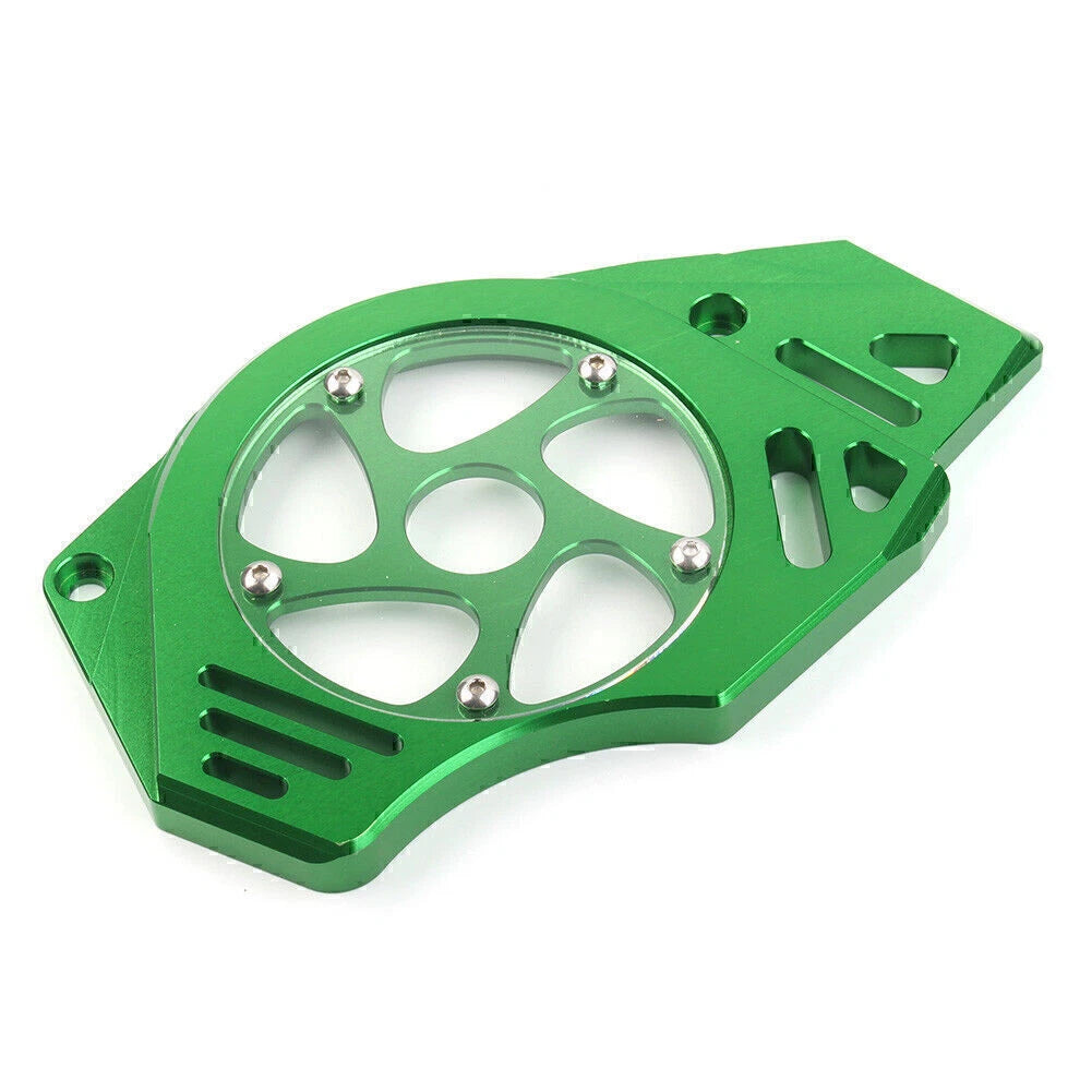 Front Chain Sprocket Cover Guard for Kawasaki ER6N ER6F (2006–2017) Green
