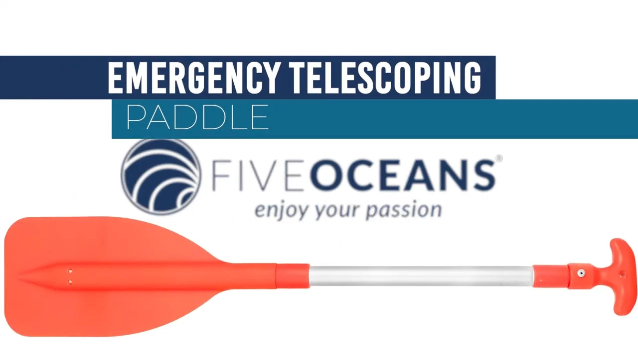 Emergency Floating Telescoping Paddle for Universal Use (21" to 42") - FO2898