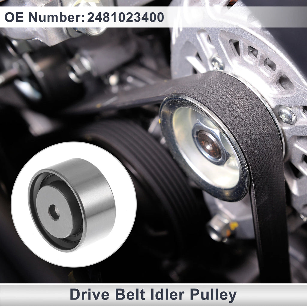 Drive Belt Idler Pulley Replacement for Hyundai Tucson (2005–2009)