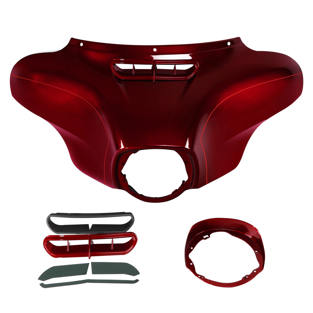 Outer Batwing Fairing for Harley Electra Glide (2014–2024) Velocity Red Sunglo
