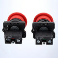 22mm Red Mushroom Push Button Switch for Exigent XB2-ES442 (600V 10A)