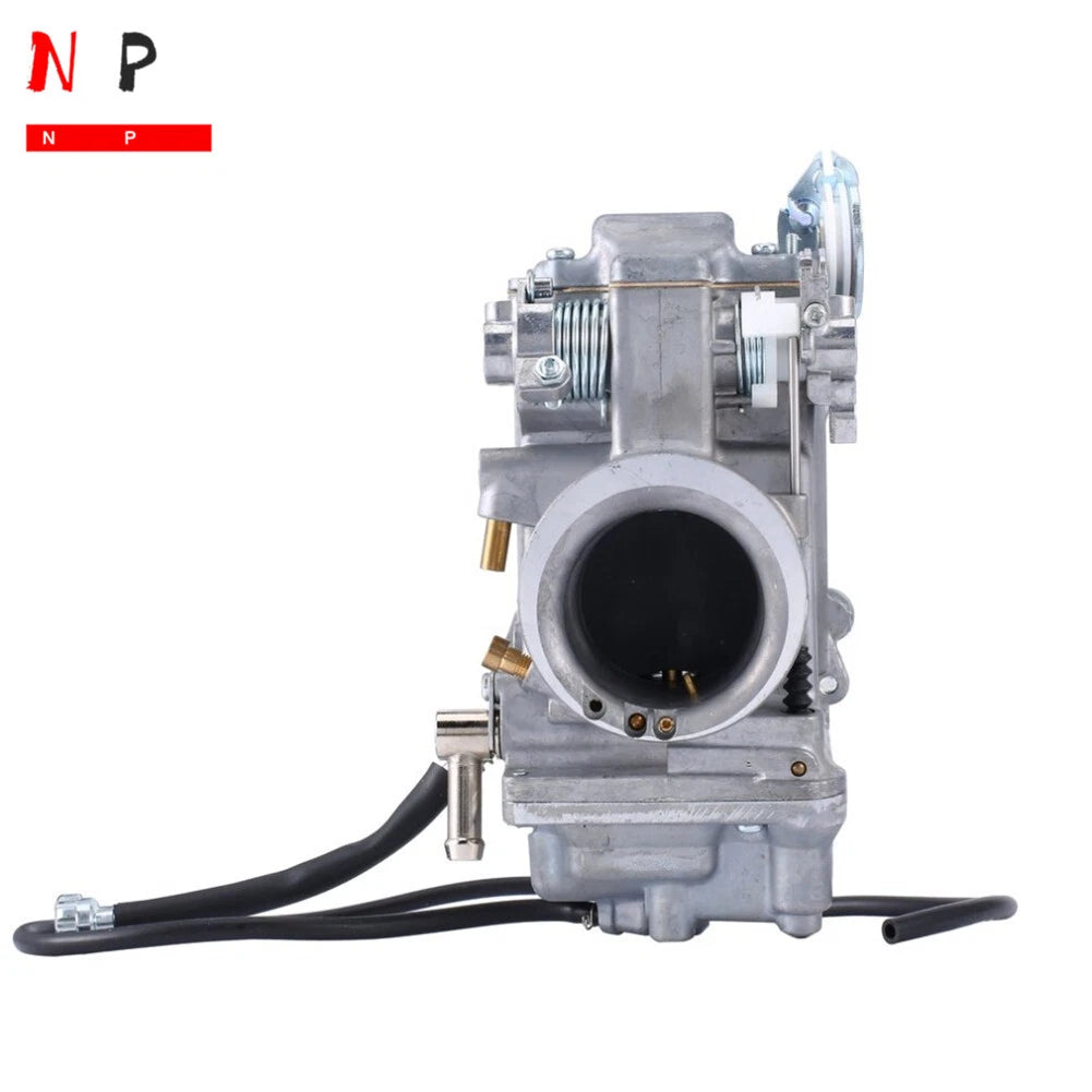 Carburetor + Choke Cable for Harley Evo Evolution Twin Cam (Mikuni HSR42mm TM42-6)