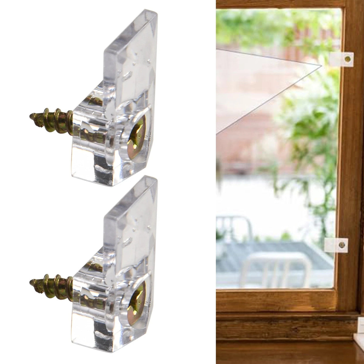 Set of 50 Mirror Clamps for Effortless Installation