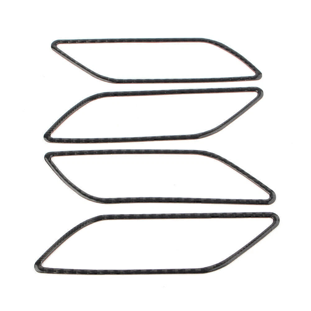 Set of 4 Carbon Fiber Inner Handle Trim for Audi A3 S3 (2014–2018)