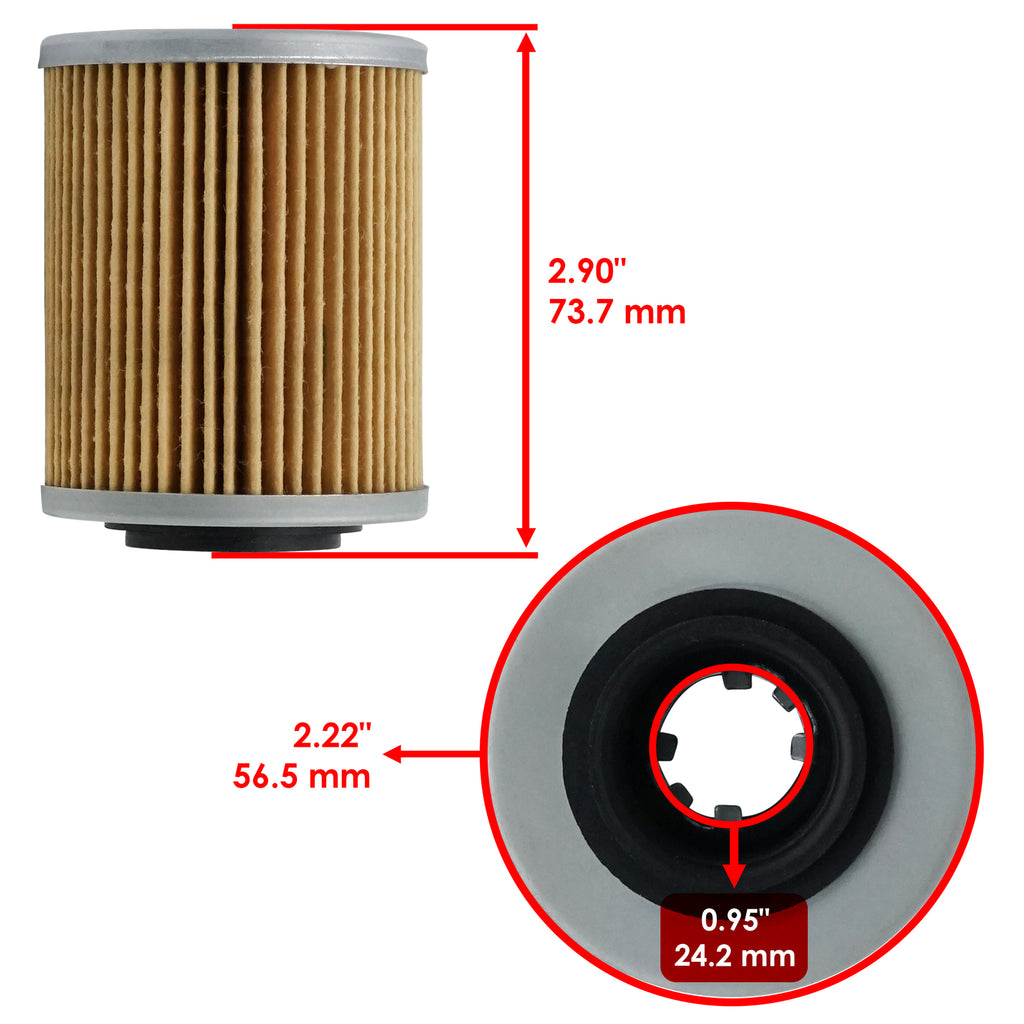 Oil Filter Replacement for Can Am Maverick X3 X3 Max X3 900 HO (2017–2020)