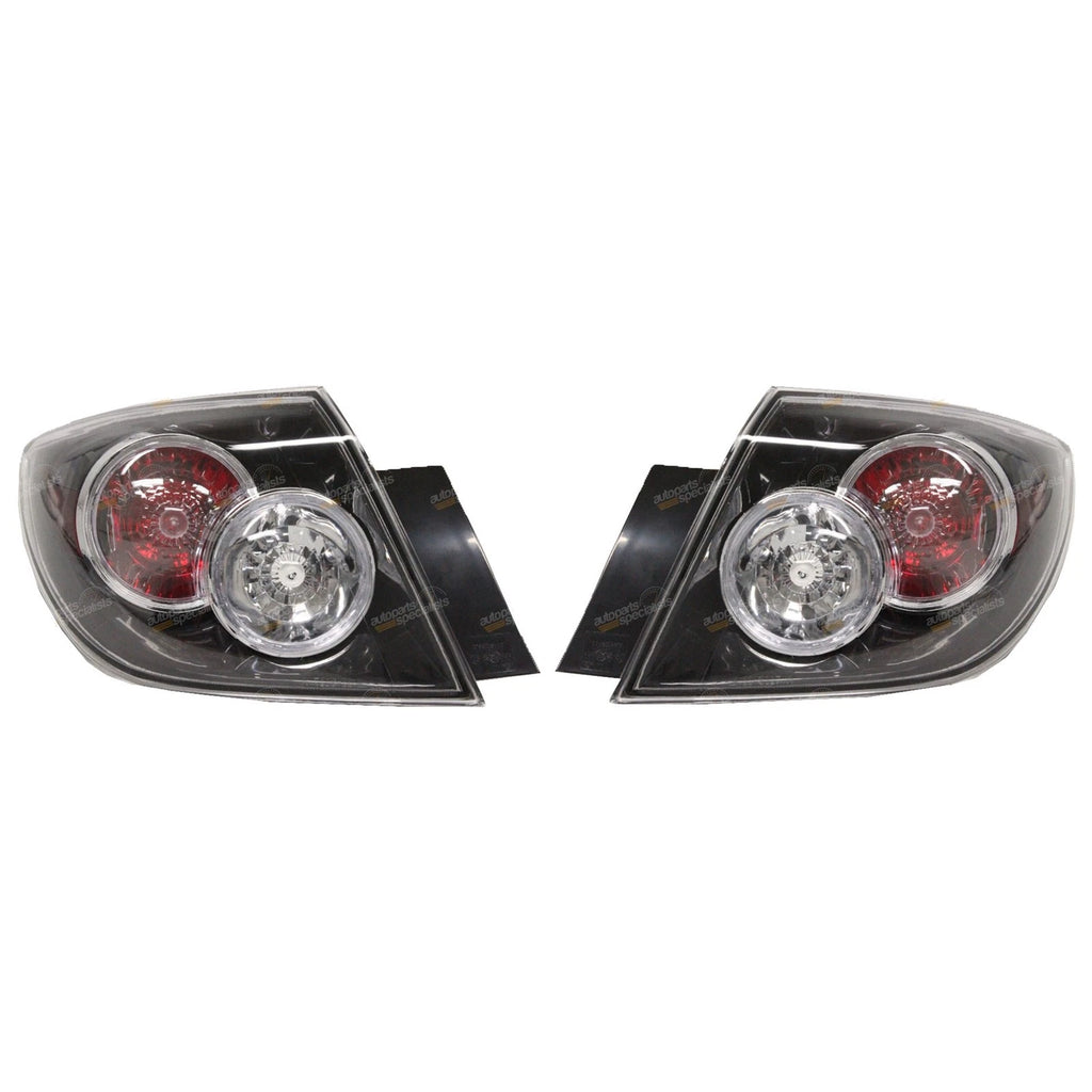 Tail Lights Pair LH+RH for Mazda 3 BK Series 2 (2006–2009)