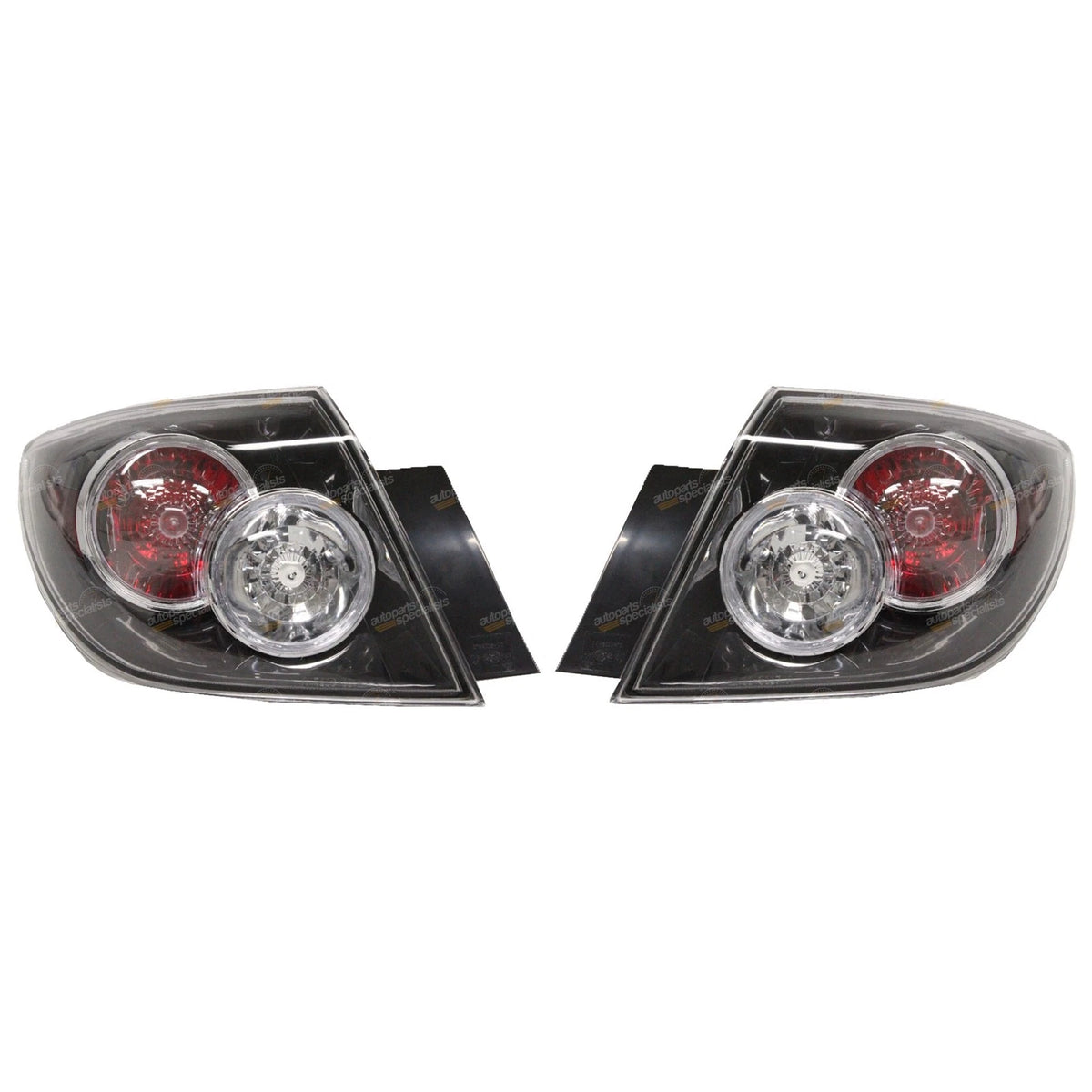 Tail Lights Pair LH+RH for Mazda 3 BK Series 2 (2006–2009)