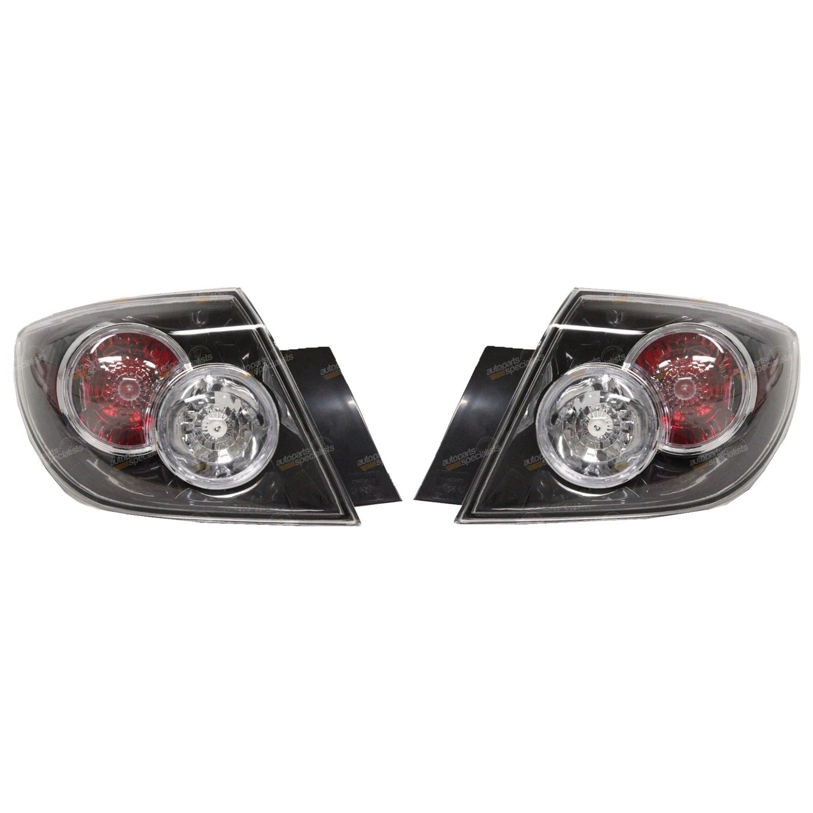 Tail Lights Pair LH+RH for Mazda 3 BK Series 2 (2006–2009)
