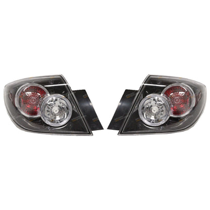 Tail Lights Pair LH+RH for Mazda 3 BK Series 2 (2006–2009)