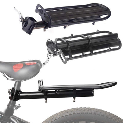 Adjustable Aluminum Bicycle Pannier Rack for MTB Road Folding Bikes