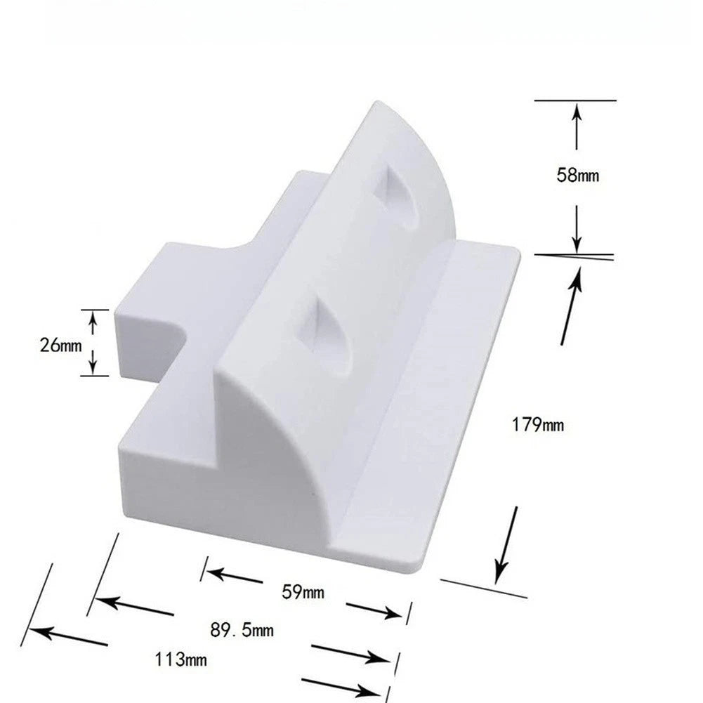 Solar Panel Mounting Base for RV Camper Yacht (Lightweight Plastic)