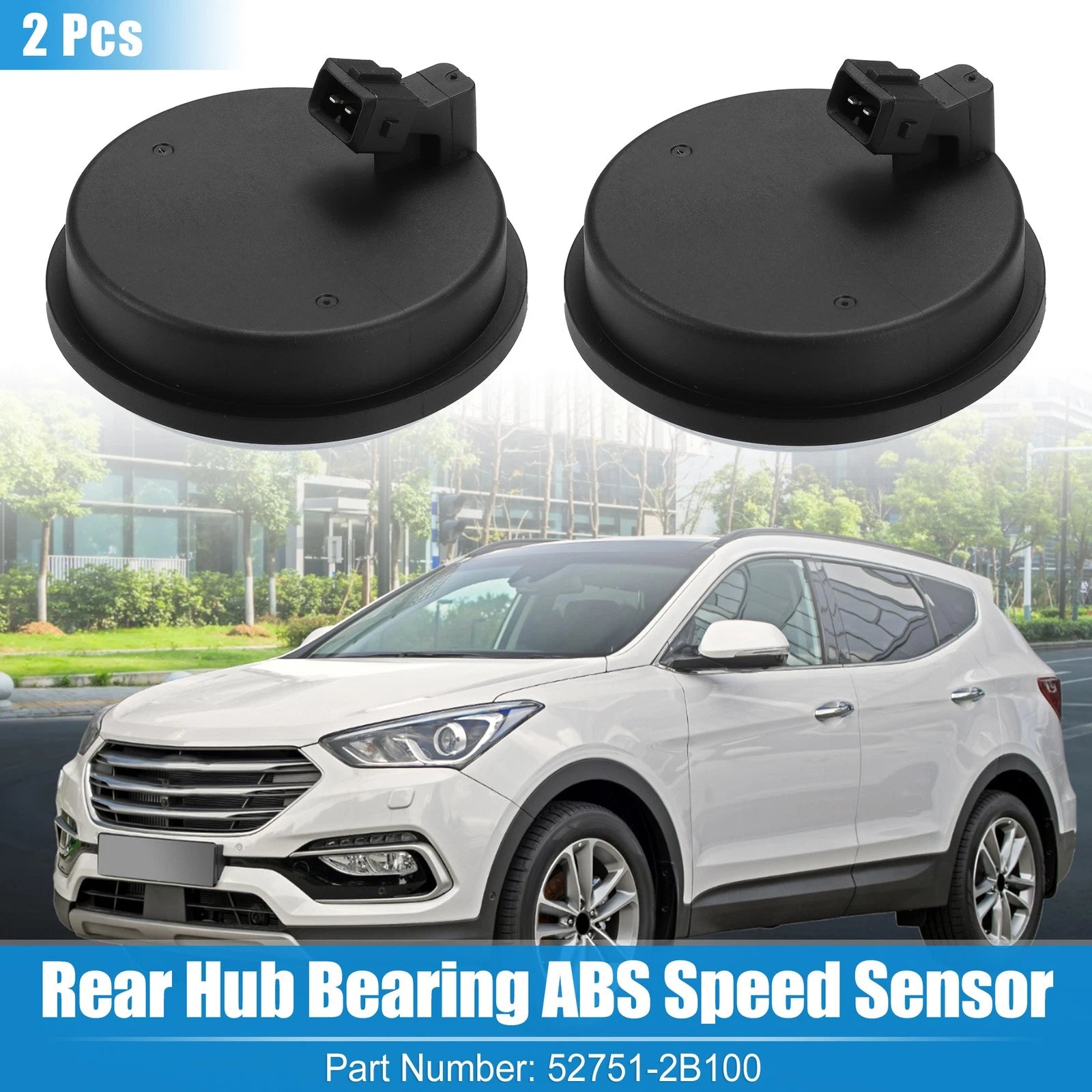 Rear Hub Bearing ABS Speed Sensor Kit for Hyundai Santa Fe Kia (2007–2012)