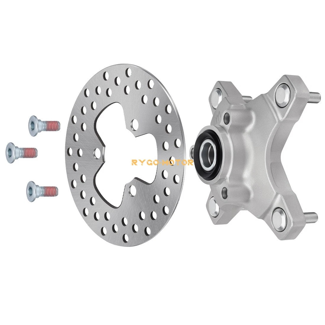 Front Wheel Hub & Brake Disc for Honda Sportrax 250 400 (2001–2008)