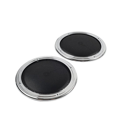 Rear Tour Pack Speaker Pod Grilles for Harley Road Tri Glide (FLTRU)