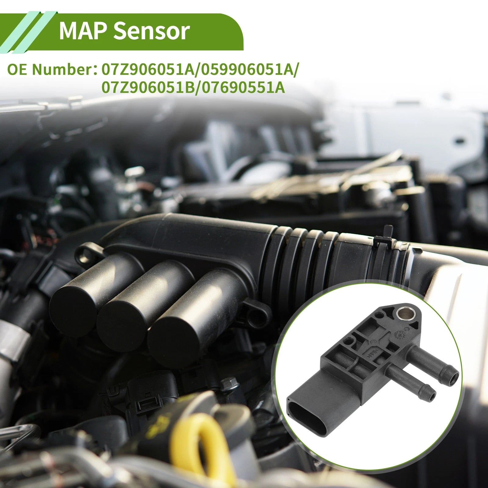 Manifold Absolute Pressure Sensor Replacement for Audi A3 8P1 (2003–2010)