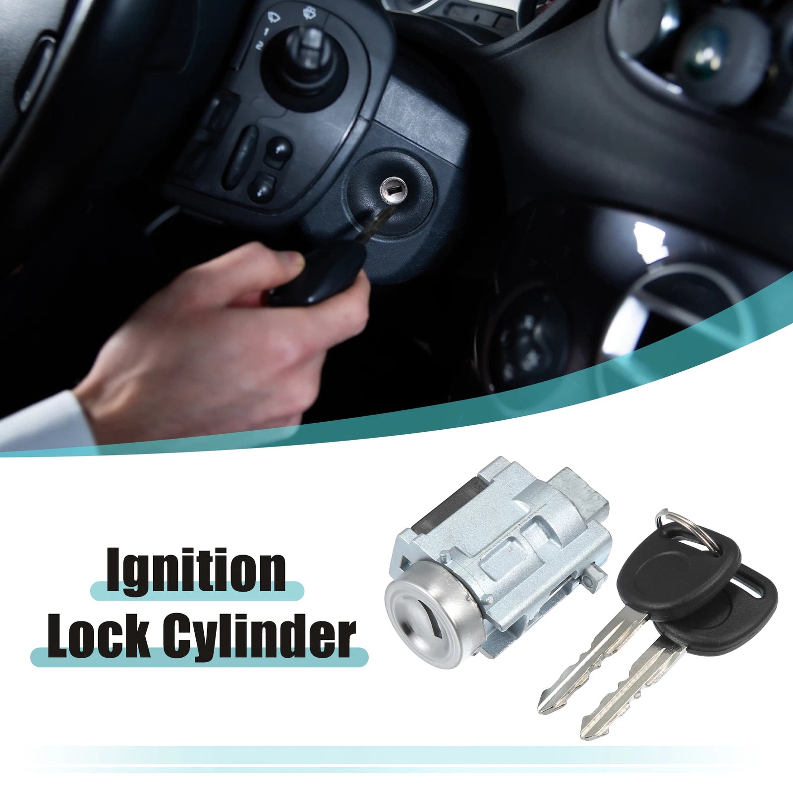 Ignition Switch Cylinder Lock Assembly for Chevrolet Monte Carlo (2000–2005)