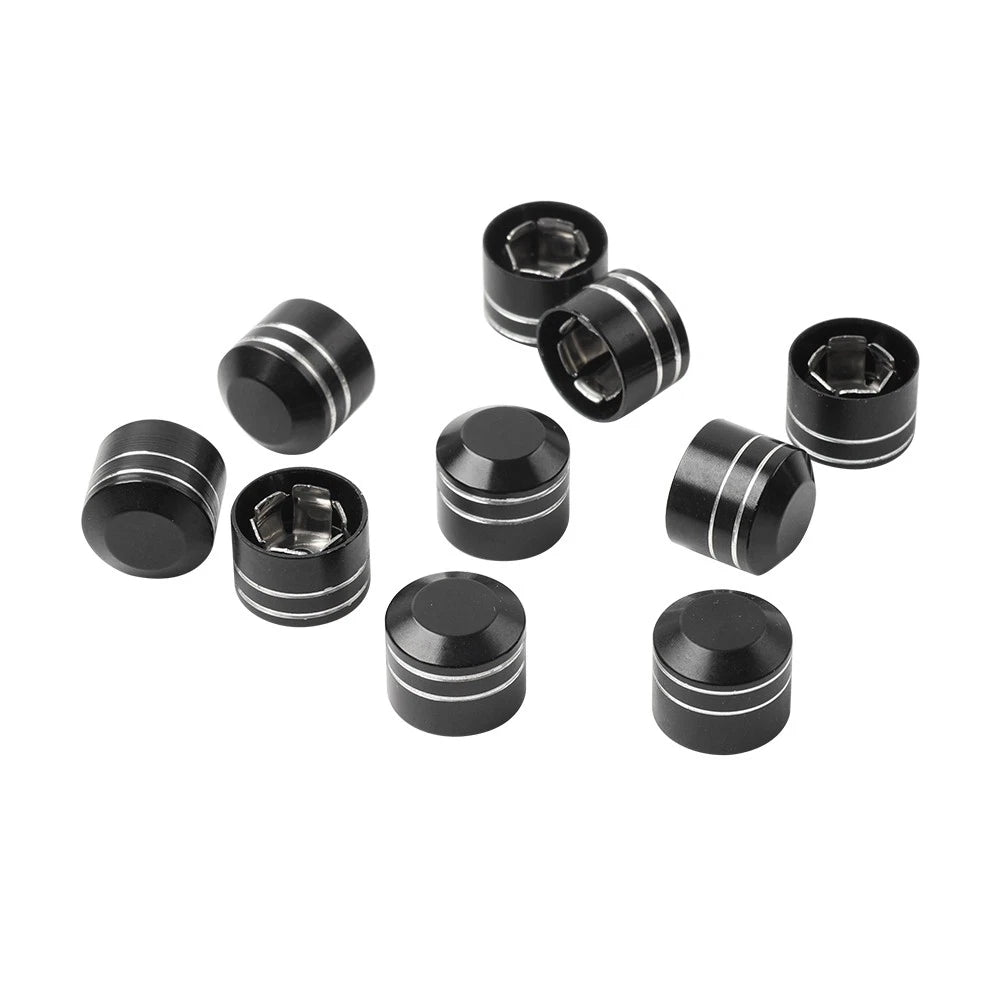 10X Engine Screw Caps for Harley Twin Cam Dyna Softail (2000–2017)