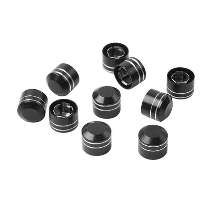 10X Engine Screw Caps for Harley Twin Cam Dyna Softail (2000–2017)