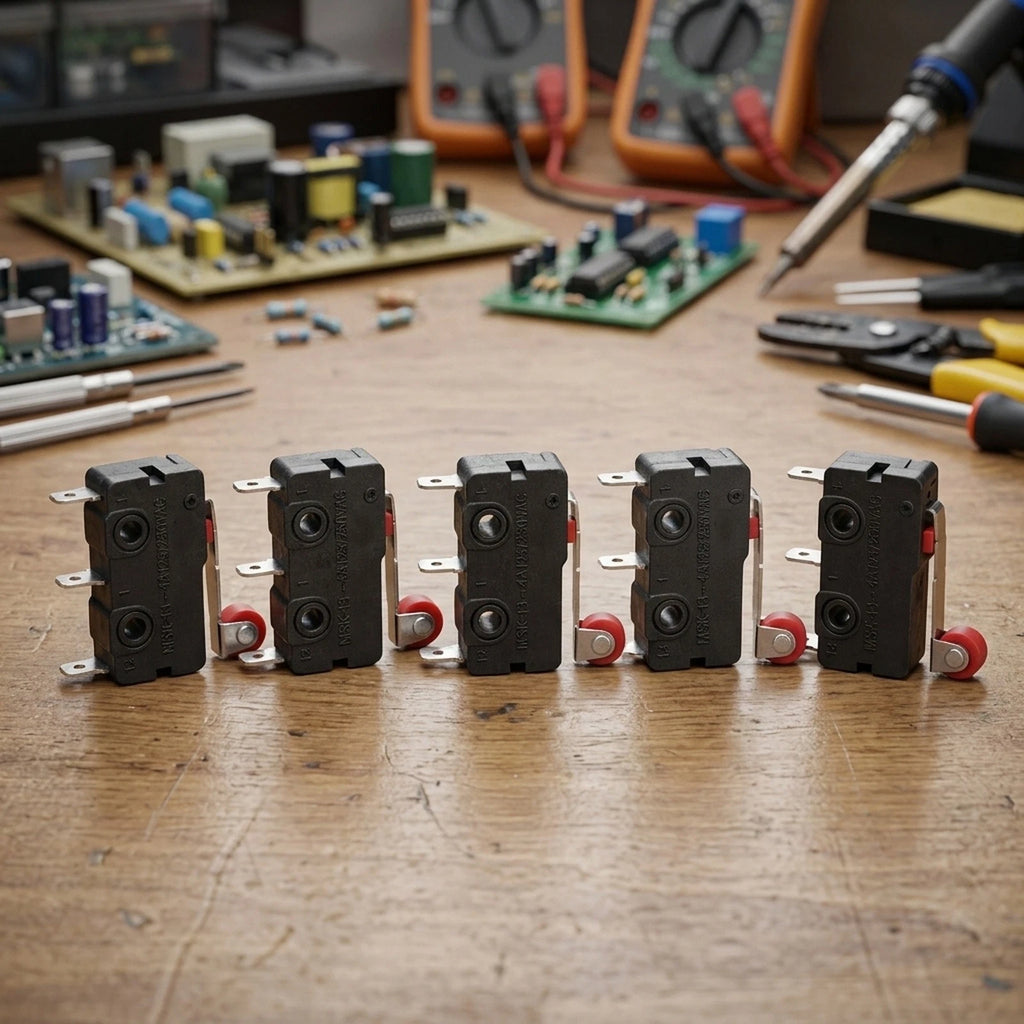 5pcs Travel Switch Button with Self Reset for Various Applications