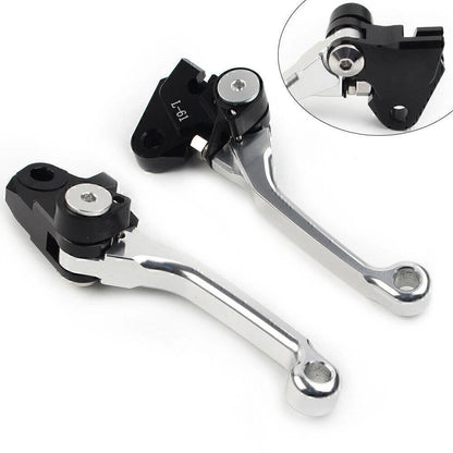 2X Pivot Brake Clutch Lever for Kawasaki KX250F KX450F (2006–2018)