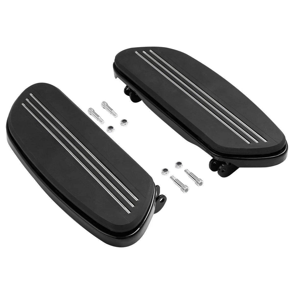 Driver Floorboards for Harley Touring (1986–2024) Black