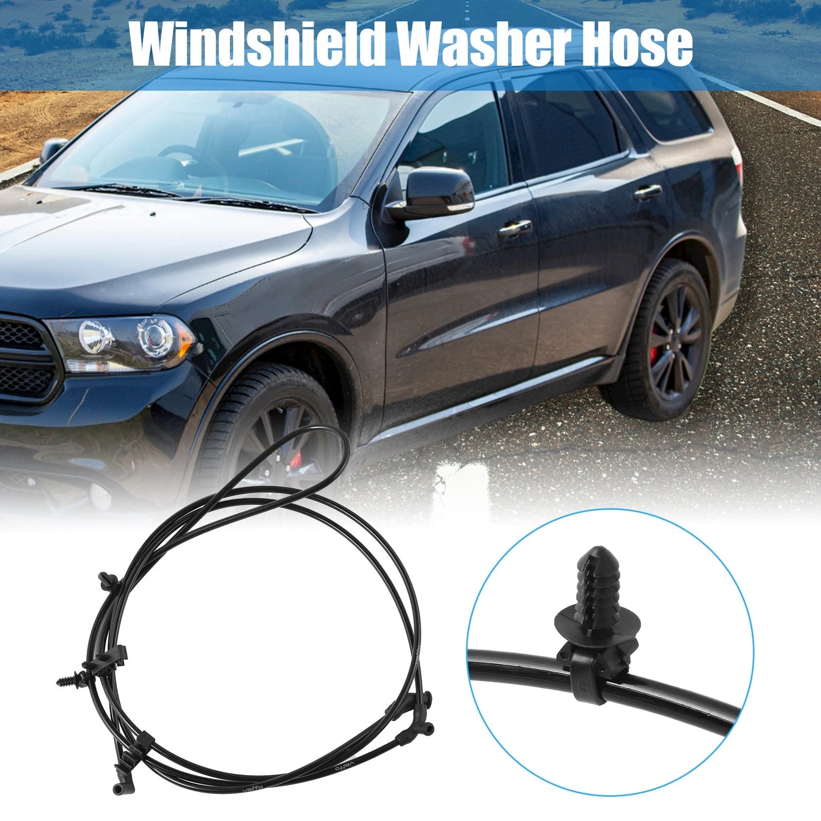 Windshield Washer Hose Replacement for Jeep Grand Cherokee for Dodge Durango (2011–2024)