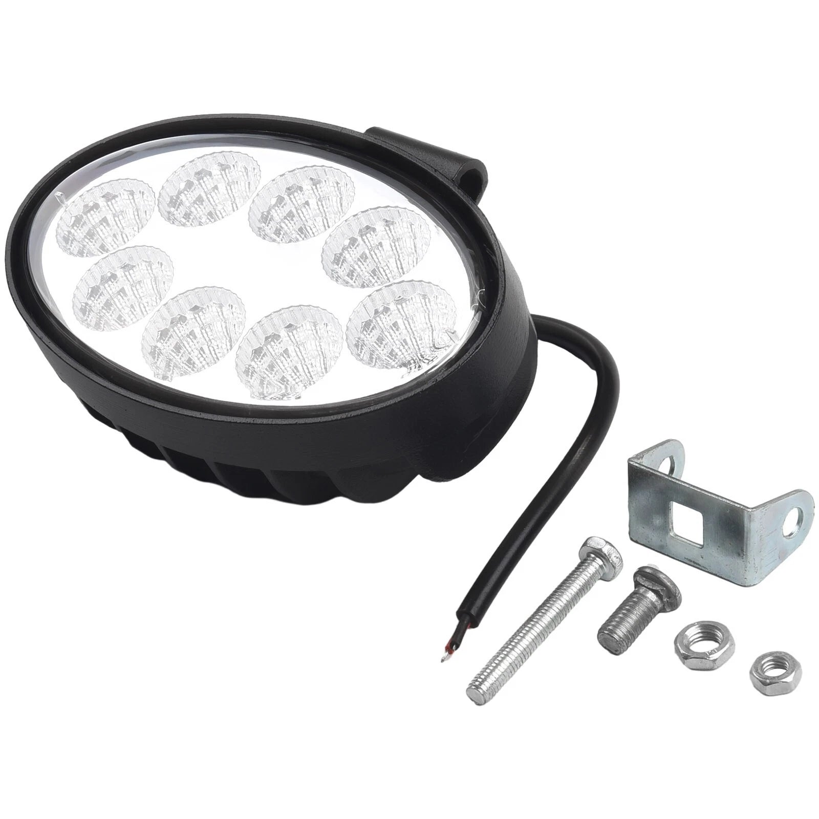 5-Inch Oval LED Work Lamp Flood Beam for Universal Applications