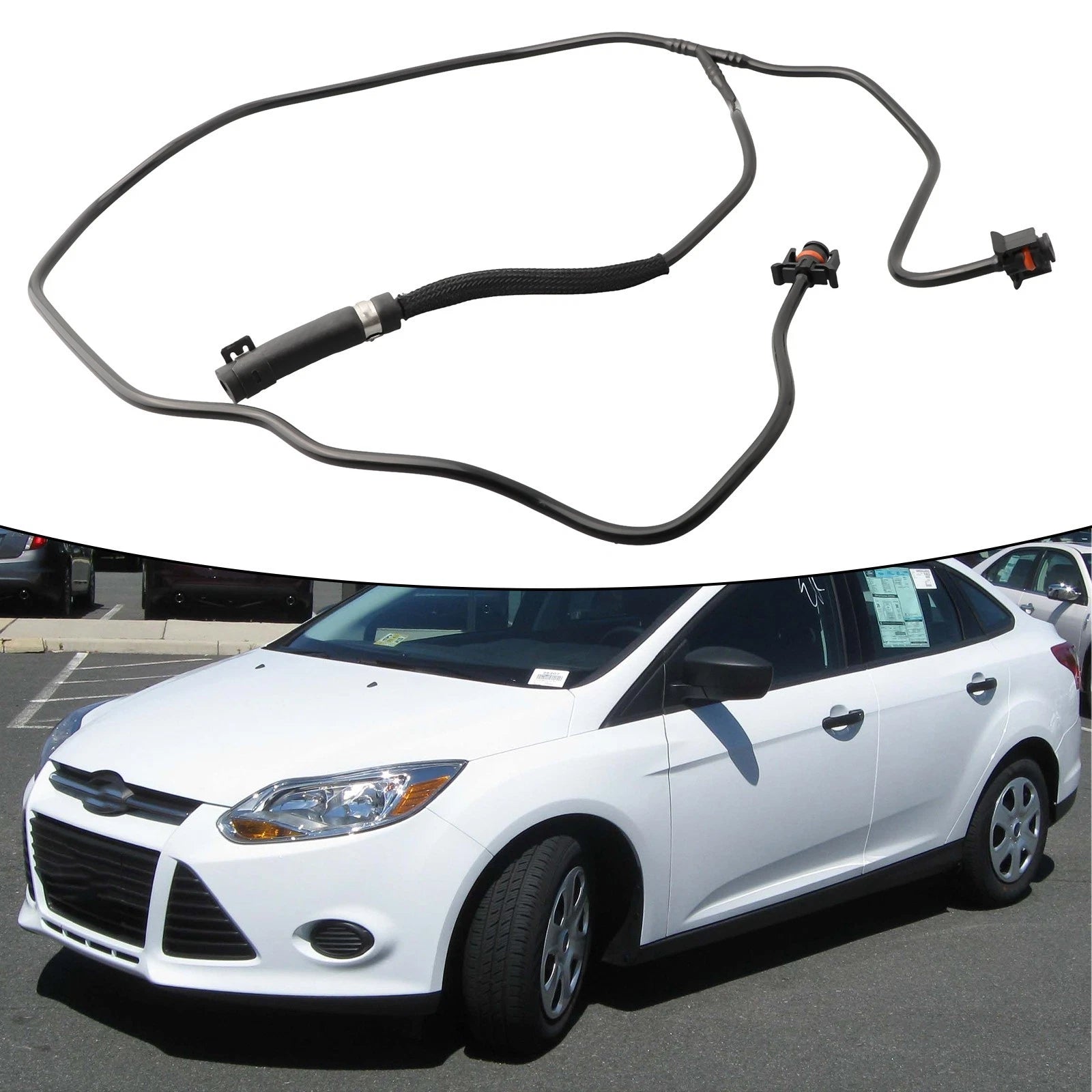 Coolant Reservoir Hose for Ford Focus (2012–2018)