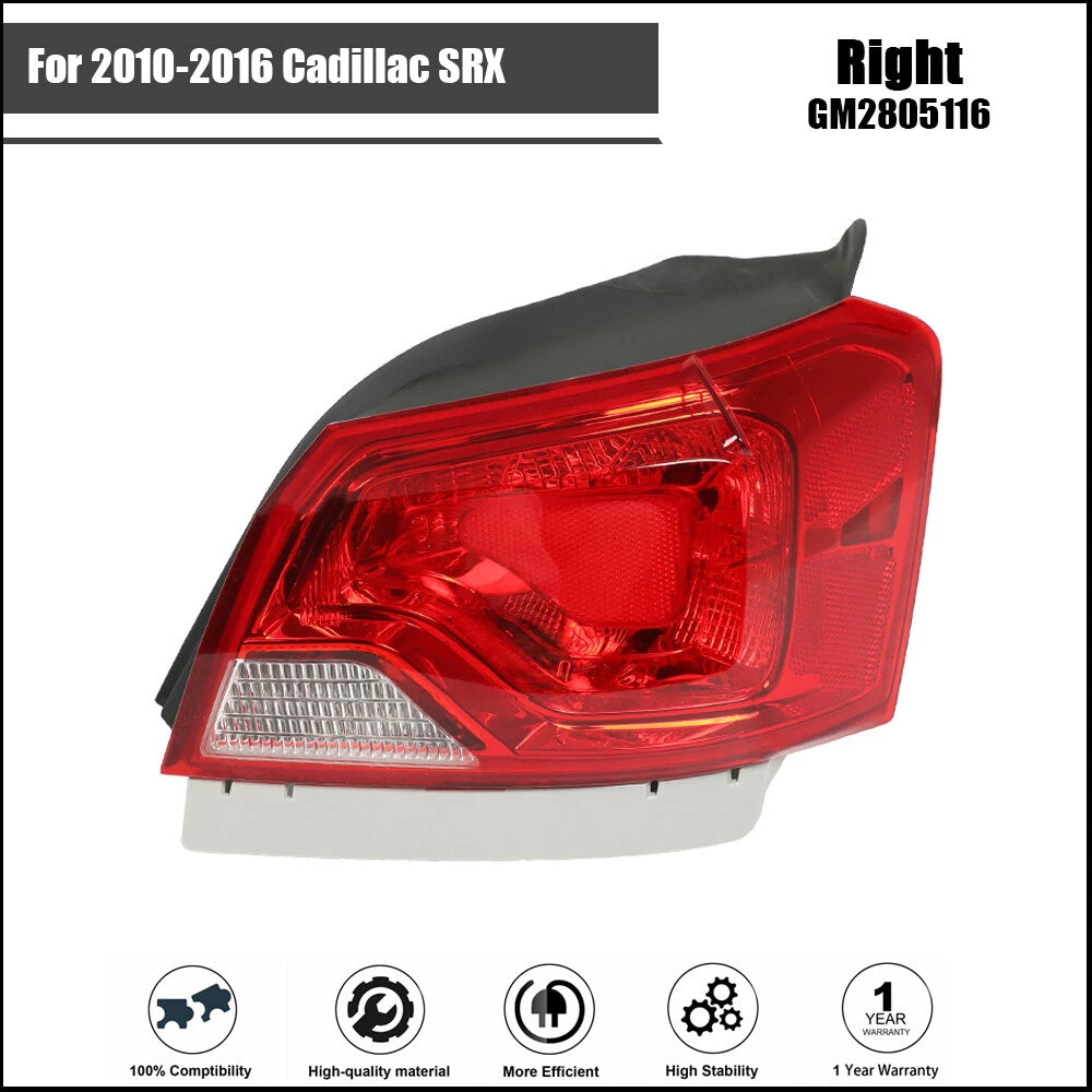 Tail Light Assembly for Chevrolet Impala (2014–2020) RH Passenger Outer