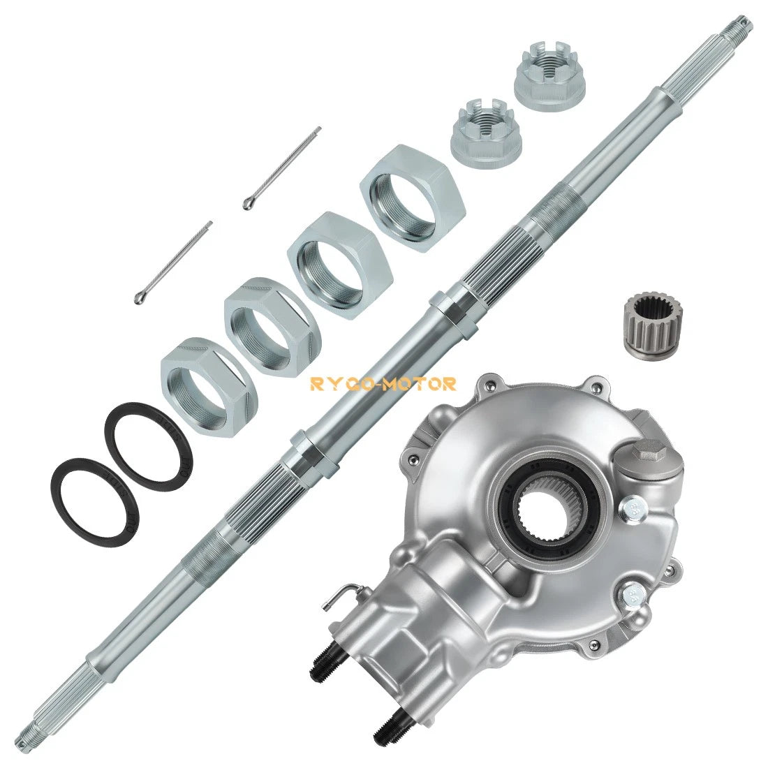 Complete Rear Differential Axle Shaft Kit for Honda TRX300 (1988–2000)