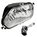 Caltric Front Right Headlight Assembly with Bulb for Polaris Hawkeye 400 (2011–2014)